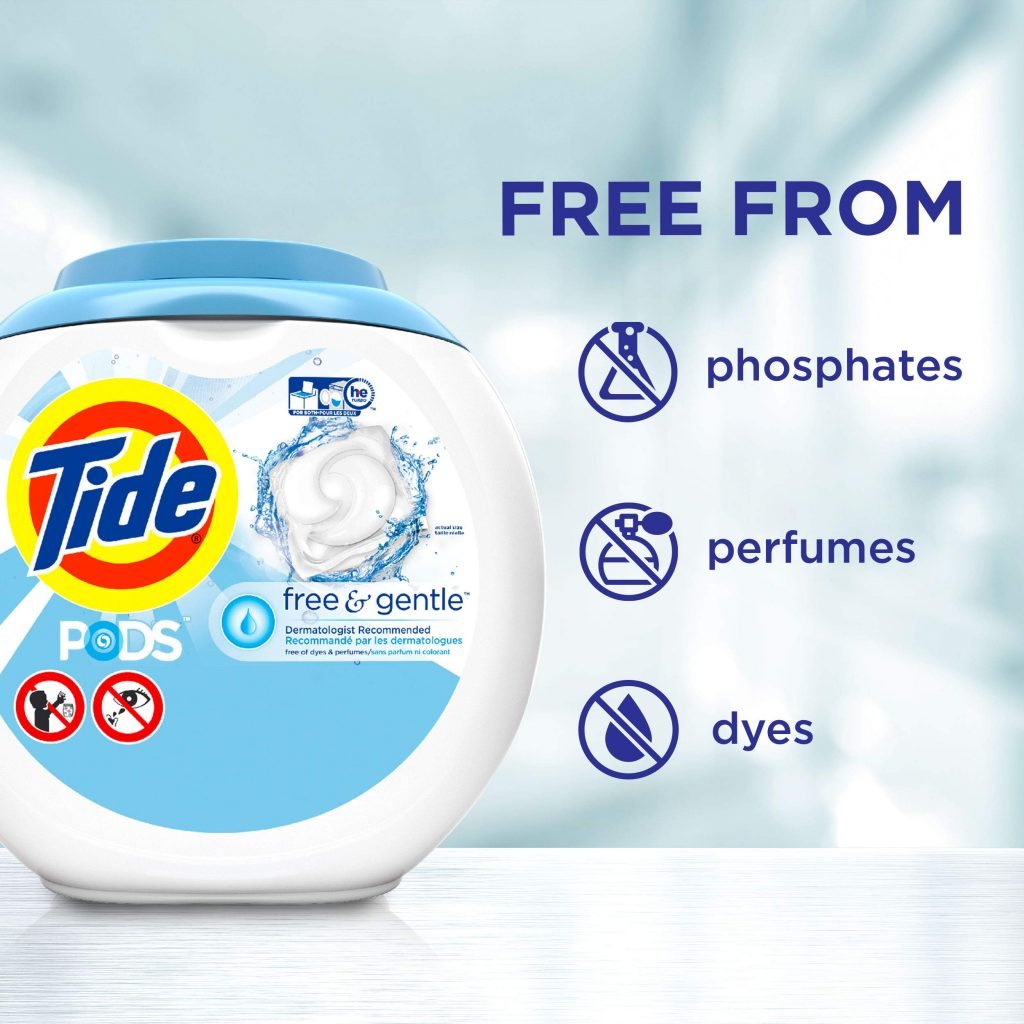 Is Tide Free And Gentle Safe For Colors